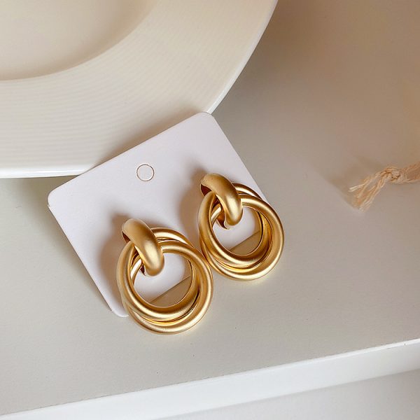 18k Chunky Hoops - Bilde 2