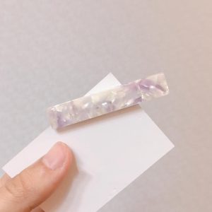 Hårspenne Purple Marble