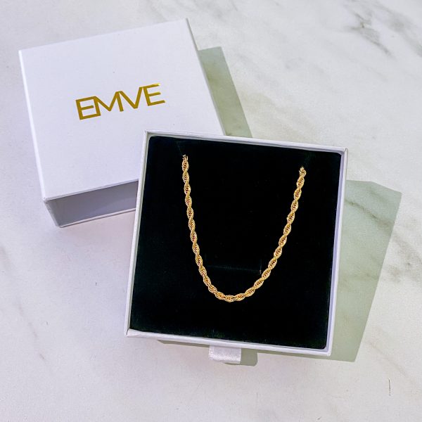 Twisted Rope Chain 60cm - Bilde 4