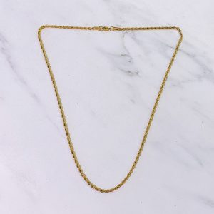 Twisted Rope Chain 60cm