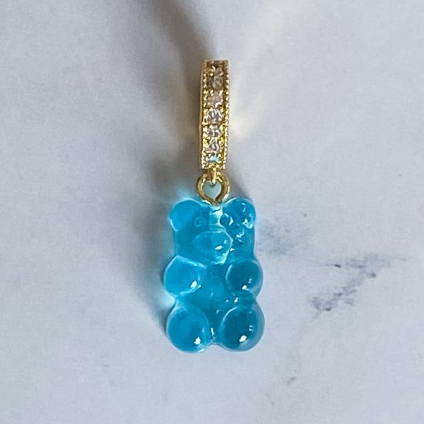 Emve Bear Anheng Clear Lake Blue - Gold Zircon