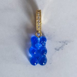 Emve Bear Anheng Clear Blue - Gold Zircon