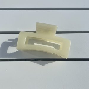 Basic hårklype - Summer - Pastel Yellow
