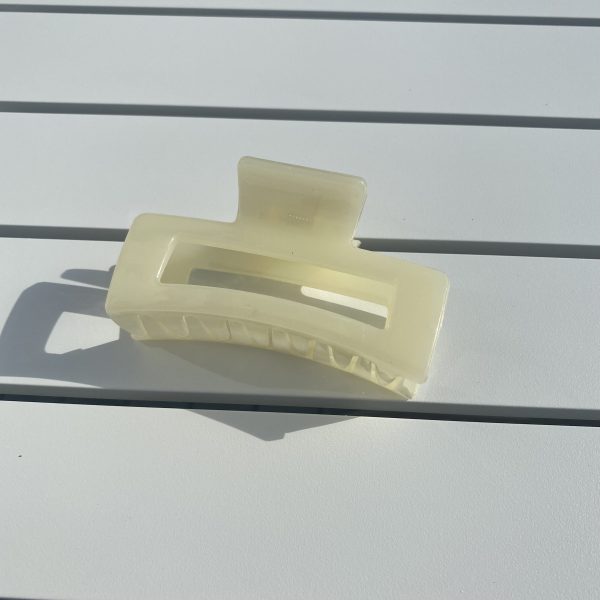 Basic hårklype - Summer - Pastel Yellow - Bilde 2