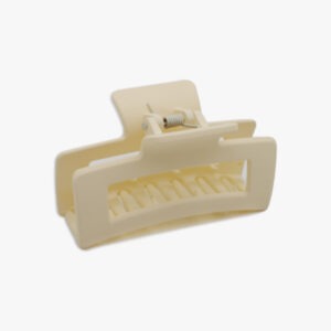 Basic hårklype stor "Creme"
