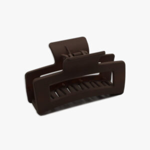 Basic hårklype stor "Espresso"