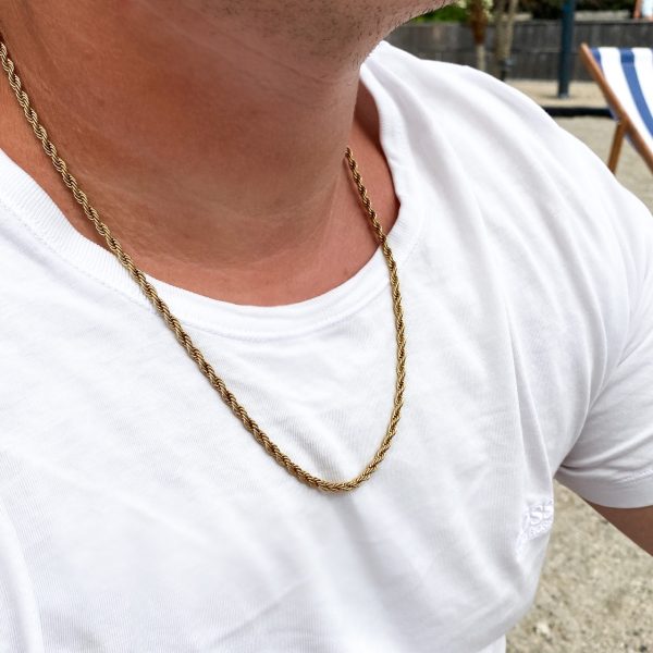 Twisted Rope Chain 60cm - Bilde 2