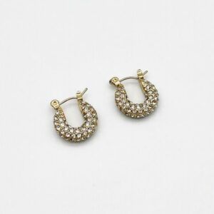 Kristin Crystal Hoops Mini