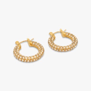 Kristin Crystal Hoops Midi
