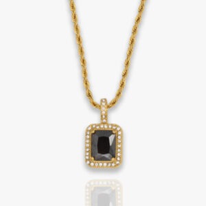 Athene Black Necklace