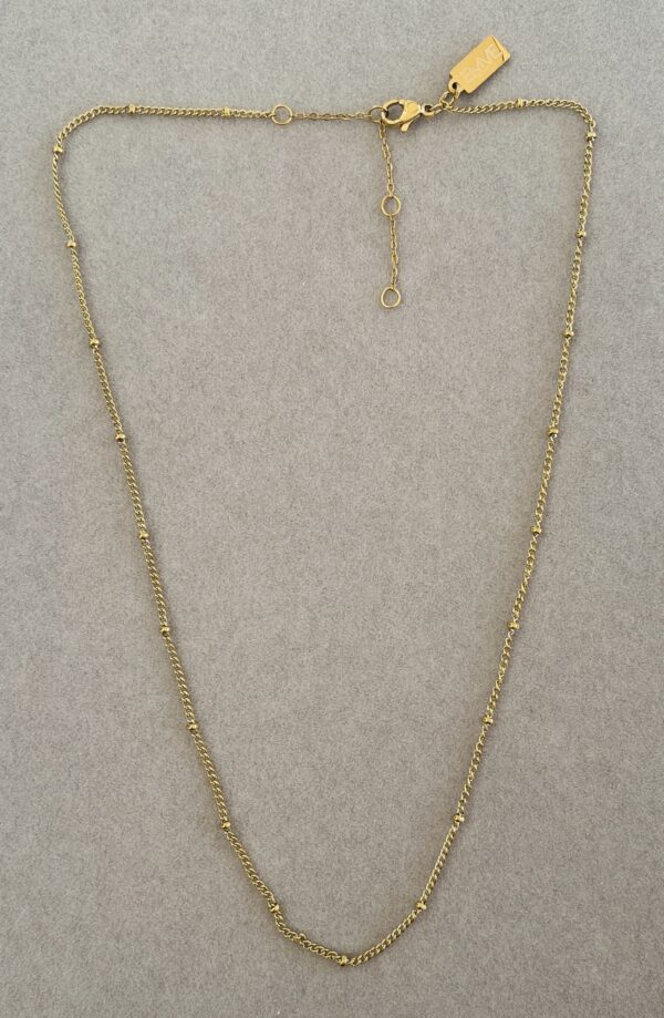 Fine Bead Chain - Gold