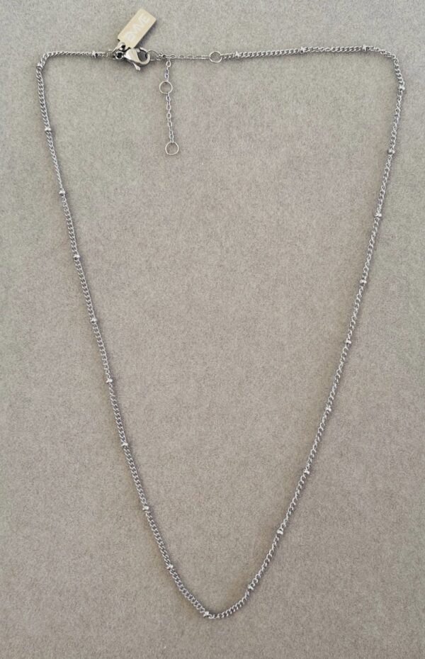 Fine Bead Chain - Silver