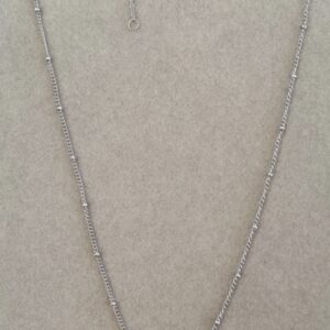 Fine Bead Chain - Silver